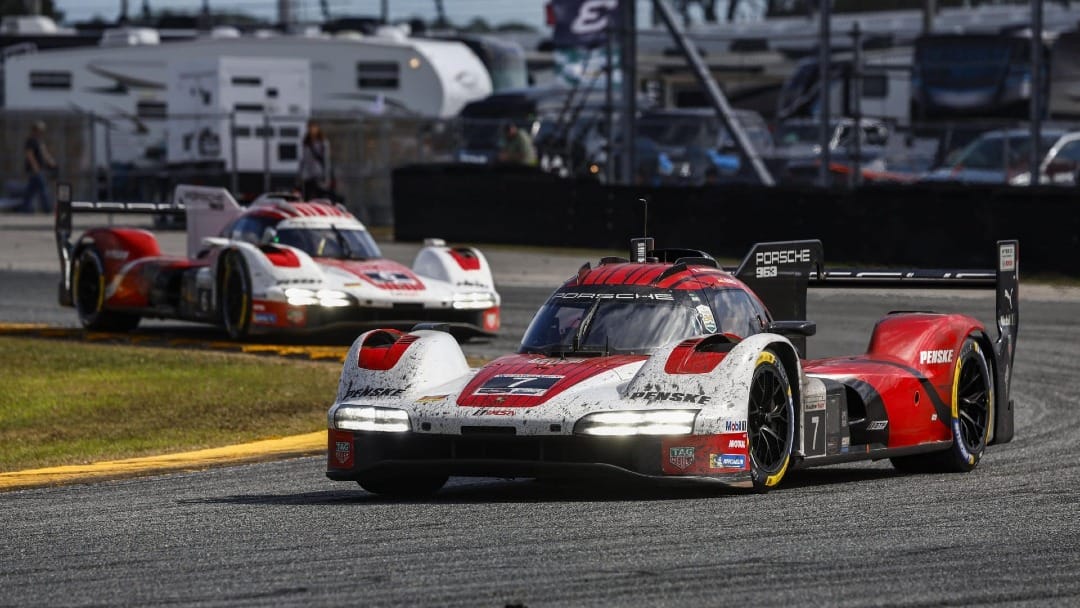 Porsche Penske Motorsport (#7) & Porsche Penske Motorsport (#6), Porsche 963, Race, IMSA WeatherTech SportsCar Championship, Daytona (USA), 2026