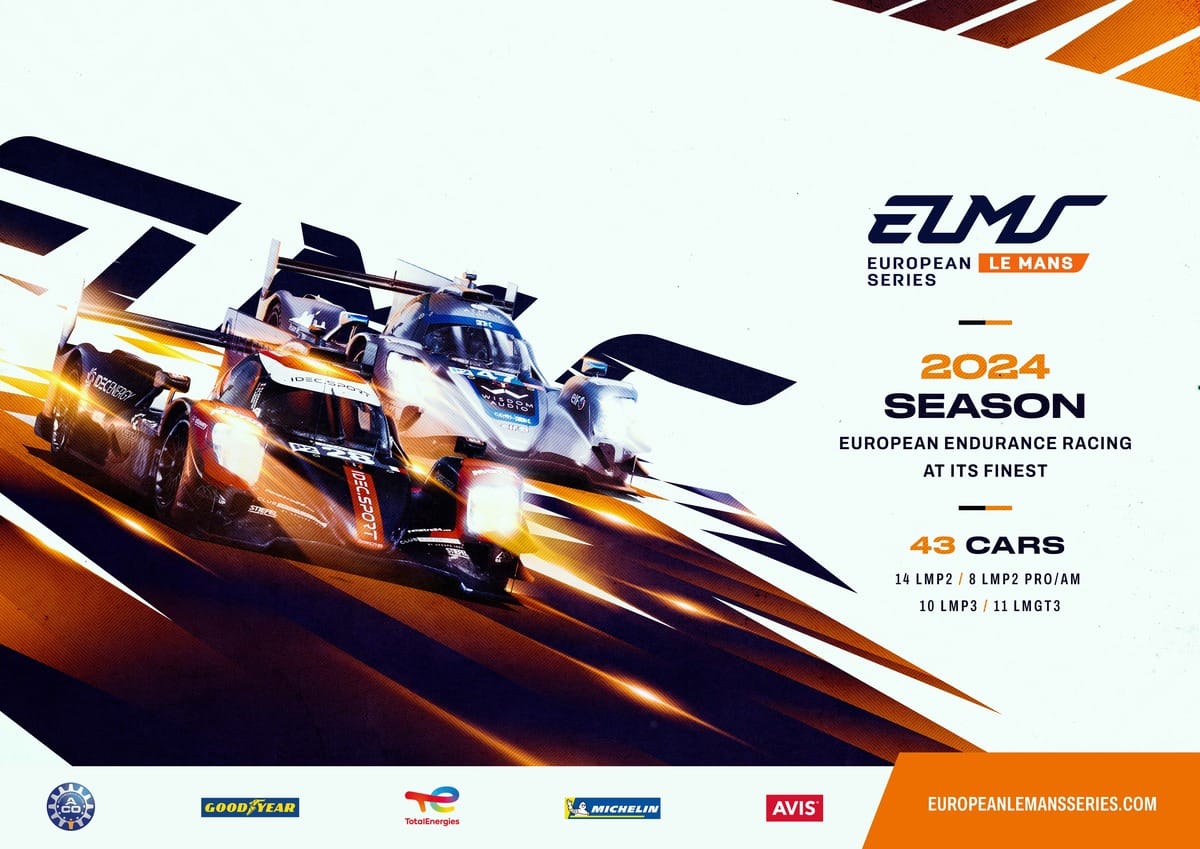 Record-Breaking 43-Car Entry for 2024 European Le Mans Series