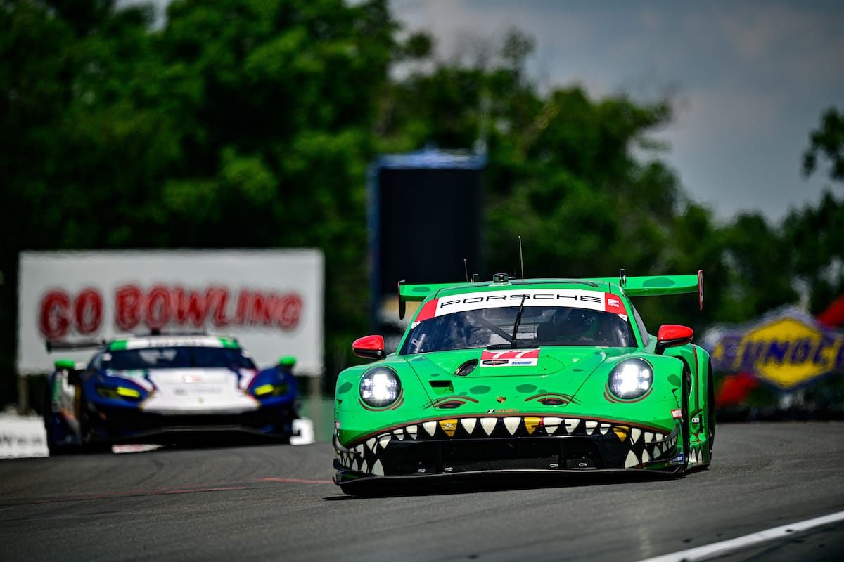Sahlen’s Six Hours of The Glen #77: AO Racing, Porsche 911 GT3 R (992), GTD PRO: Laurin Heinrich, Klaus Bachler