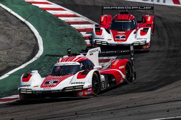 Porsche 963, Porsche Penske Motorsport (#6), Matt Campbell (AUS), Mathieu Jaminet (FRA); Porsche Penske Motorsport (#7), Felipe Nasr (BRA), Nick Tandy (GBR)
