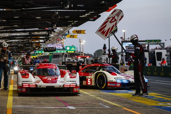 Porsche 963, Porsche Penske Motorsport (#4), Porsche 963, Porsche Penske Motorsport (#5)
