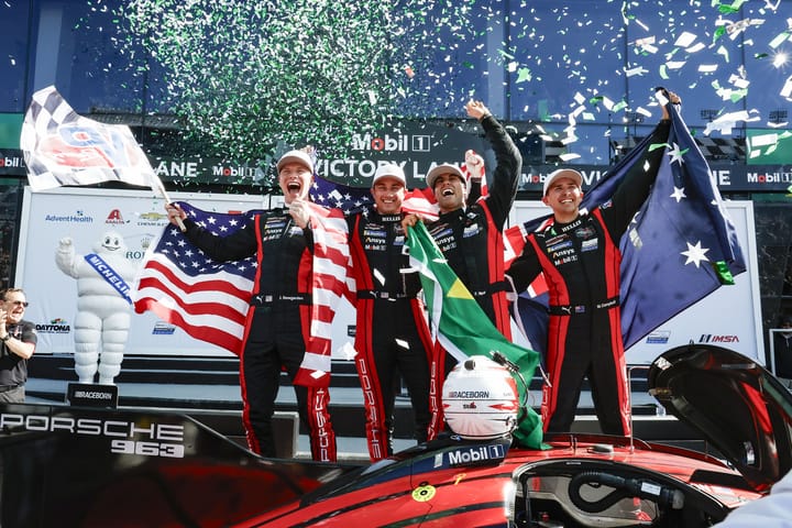 Porsche Wins at Daytona