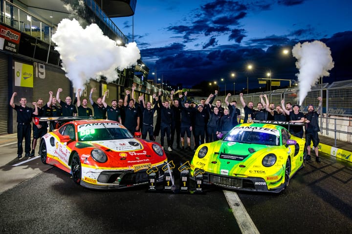 Porsche Reigns Supreme at Thrilling Bathurst 12 Hour